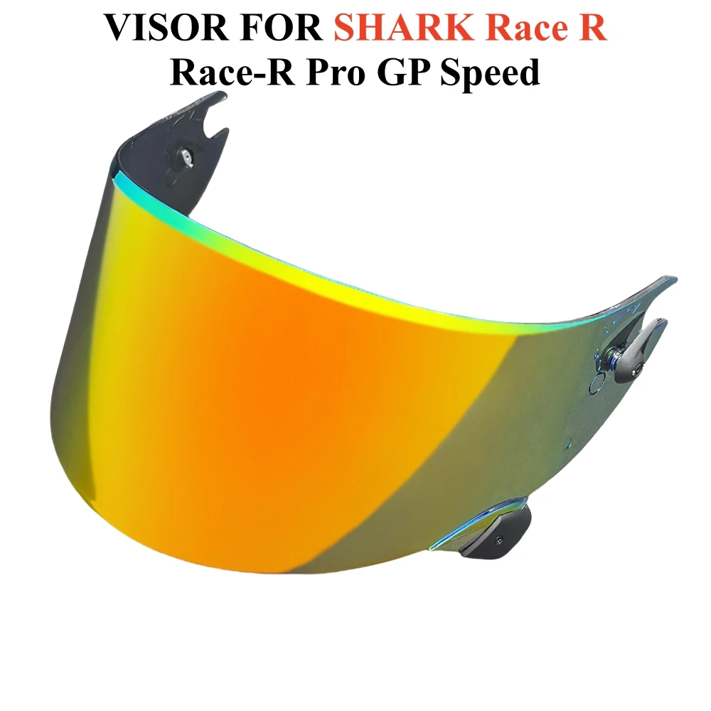 

Race R Helmet Visor for Shark Race-R Pro GP Speed Motorcycle Helmets Goggles Plating Silver Red Casco Moto Replacement Lens