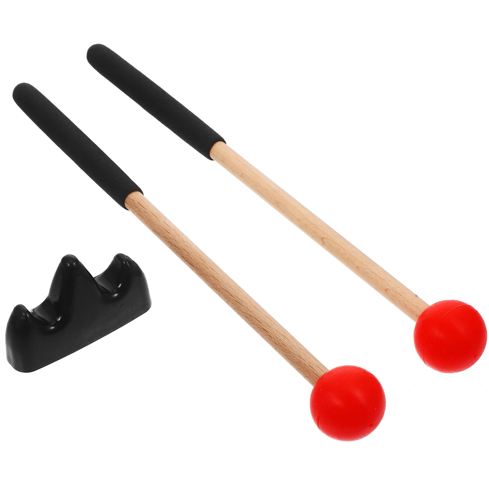 

Red Drumsticks Drum Drum Sticks Tool Comfort Grip Oak Material Music Instrument Accessories Percussion Tool