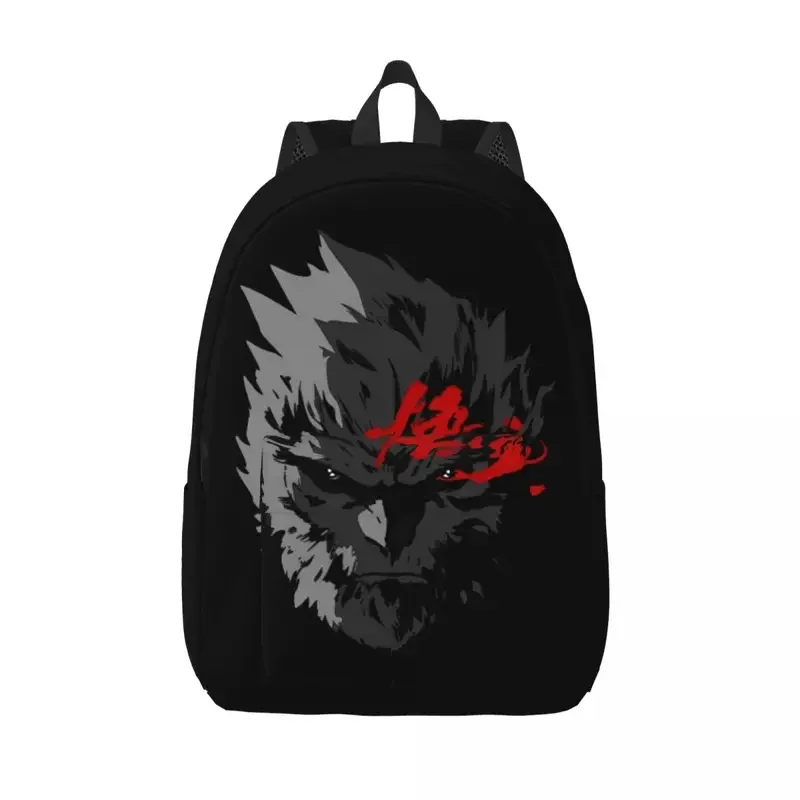 Black Myth Wukong Backpack for Men Women Teenage High School Work Daypack Laptop Shoulder Bag Durable