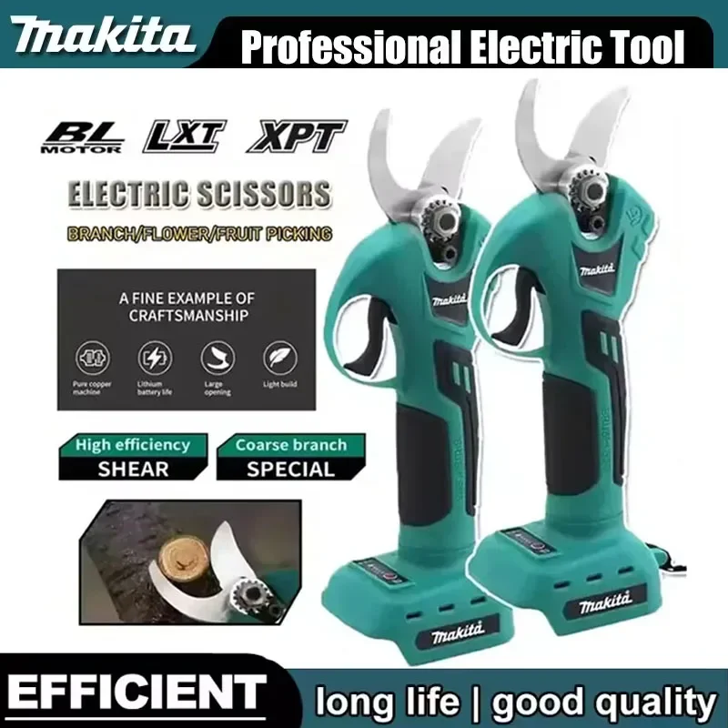 

Makita 18V Battery Professional Cordless Electrician Scissors Pruning Shears Cutter Wireless Drills Tools Garden Pruner