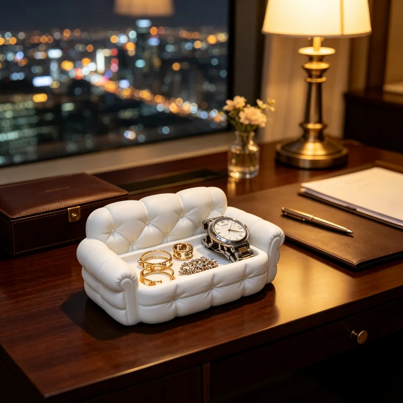 Jewelry Stores With Watches - Light Luxury Style Mini Sofa-Shaped Decorative