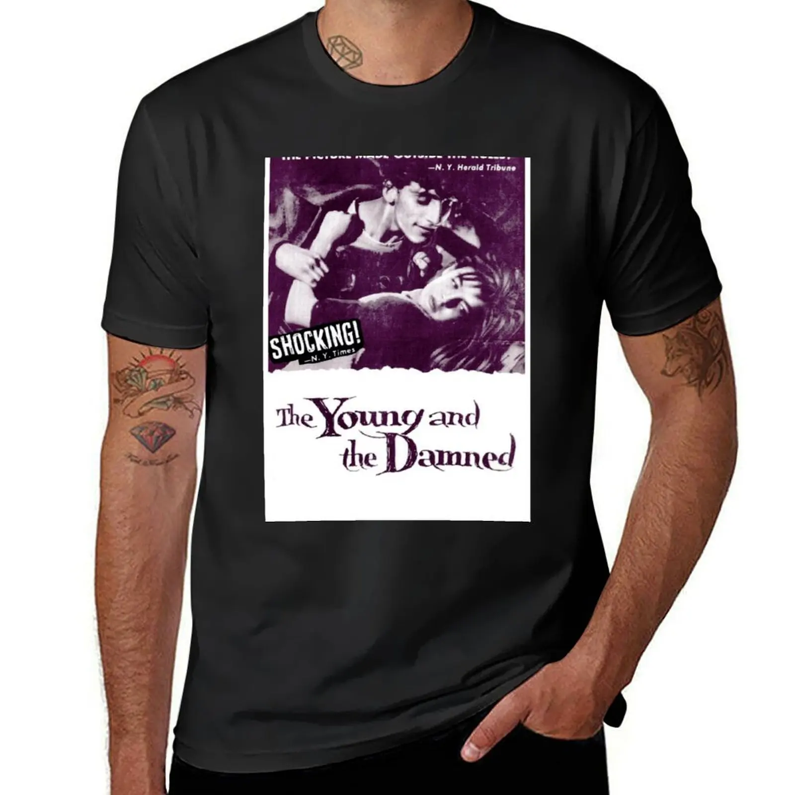 The Young and the Damned by Luis Bunuel T-Shirt vintage clothes quick drying korean fashion t shirts for men graphic