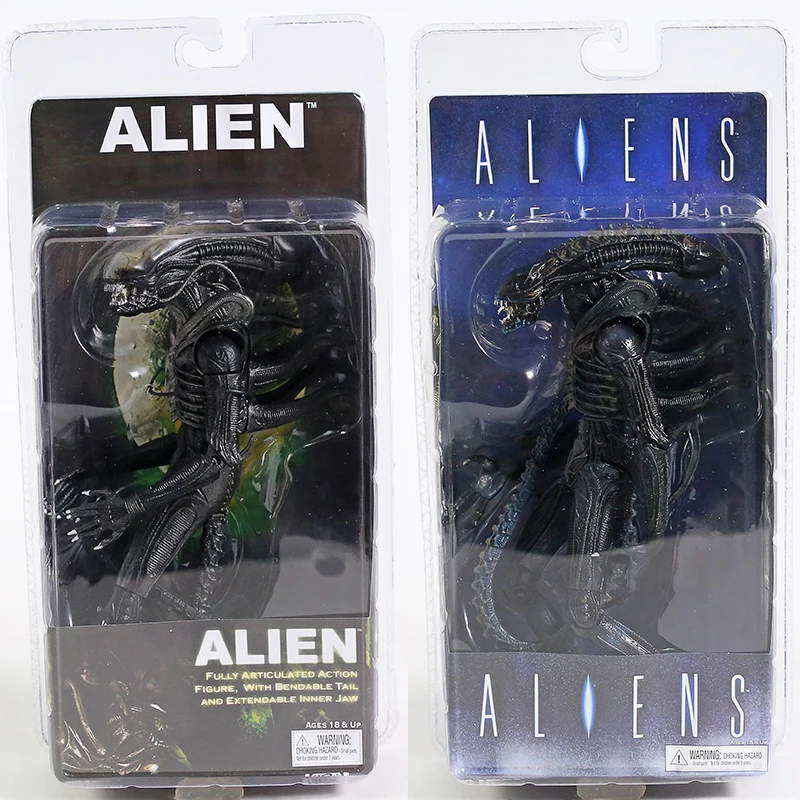 

NECA Aliens Xenomorph AVP Series Action Figure 7" Predator Alien Collectible Model Toy 18cm