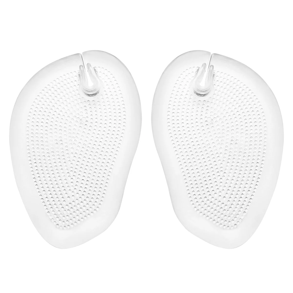 HEALIFTY 2 Pairs Silicone Gel Cushions Pad Toe Protectors for Thong Sandal Flop Gel Inserts Guards Insoles Shoes Grip Pads