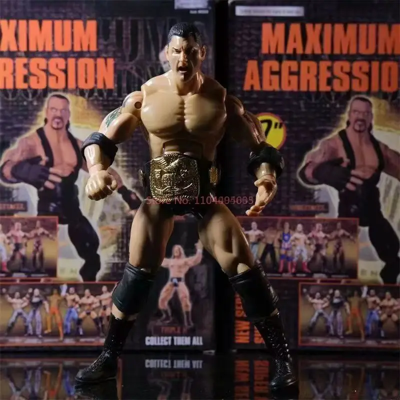 In Stock  Wrestlemania Wrestler Wwe John Cena The Undertaker Figures Toy Rey Mysterio Action Figures Pvc Statue Model Boys Gifts - view 6