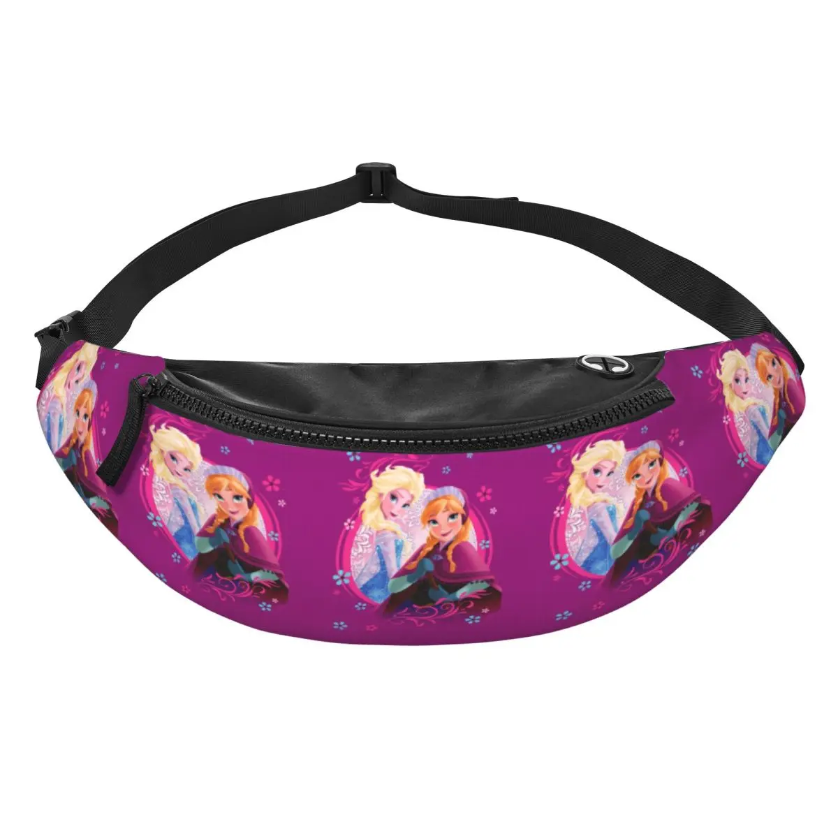 

Поясная сумка-бананка Custom F-Frozen Cartoon для мужчин и женщин, крутая сумка через плечо для походов, для телефона и денег