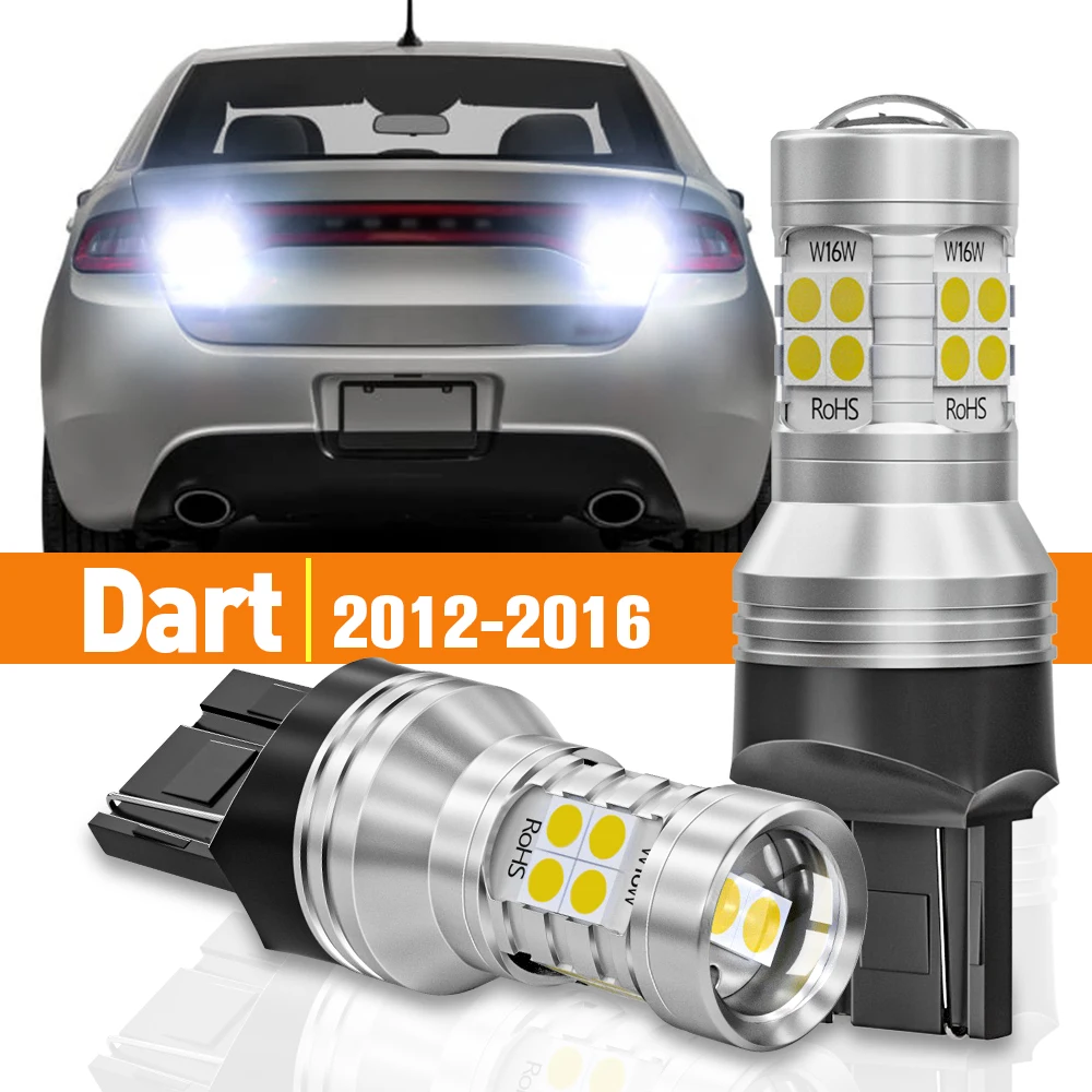 2 Stuks Led Reverse Licht Voor Dodge Dart 2012 2013 2014 2015 2016 Accessoires Canbus Lamp