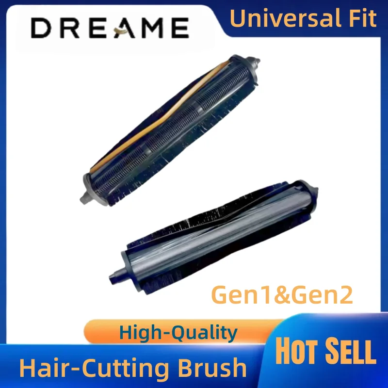 For Dreame L10S Ultra/L20 Ultra/S10 Pro Plus/S20/X10/X30 Pro/L30 Ultra/X40/S30 Pro Hair-Cutting Roller Brush Gen1 & Gen2