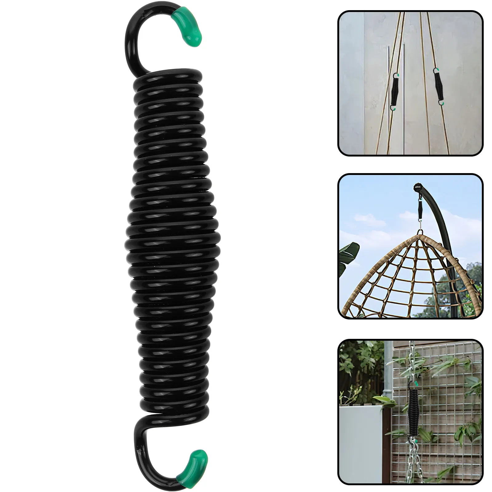 Hammock Stretch Spring Set Metal Heavy Duty Swing Chair Hanging Kit Porch Fixing Hammock Chair Swing Hanging Supplies
