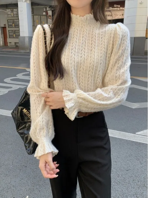 Herfst Winter Thiened Lange Sve Kant irt vrouwen Basislaag Top plus Size Afslanken Buik Cover Faionable Casual Blouse