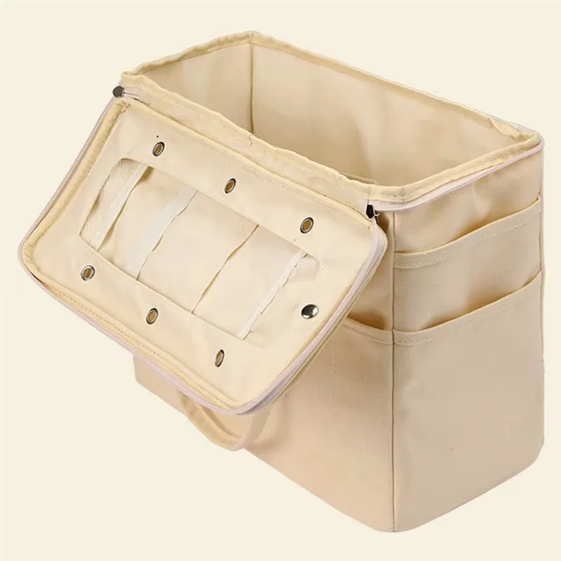 Household Yarn Storage Tote Bag Large Capacity Wool Thread Organizer Portable Knitting Crochet Supplies Storage Case For Yarn