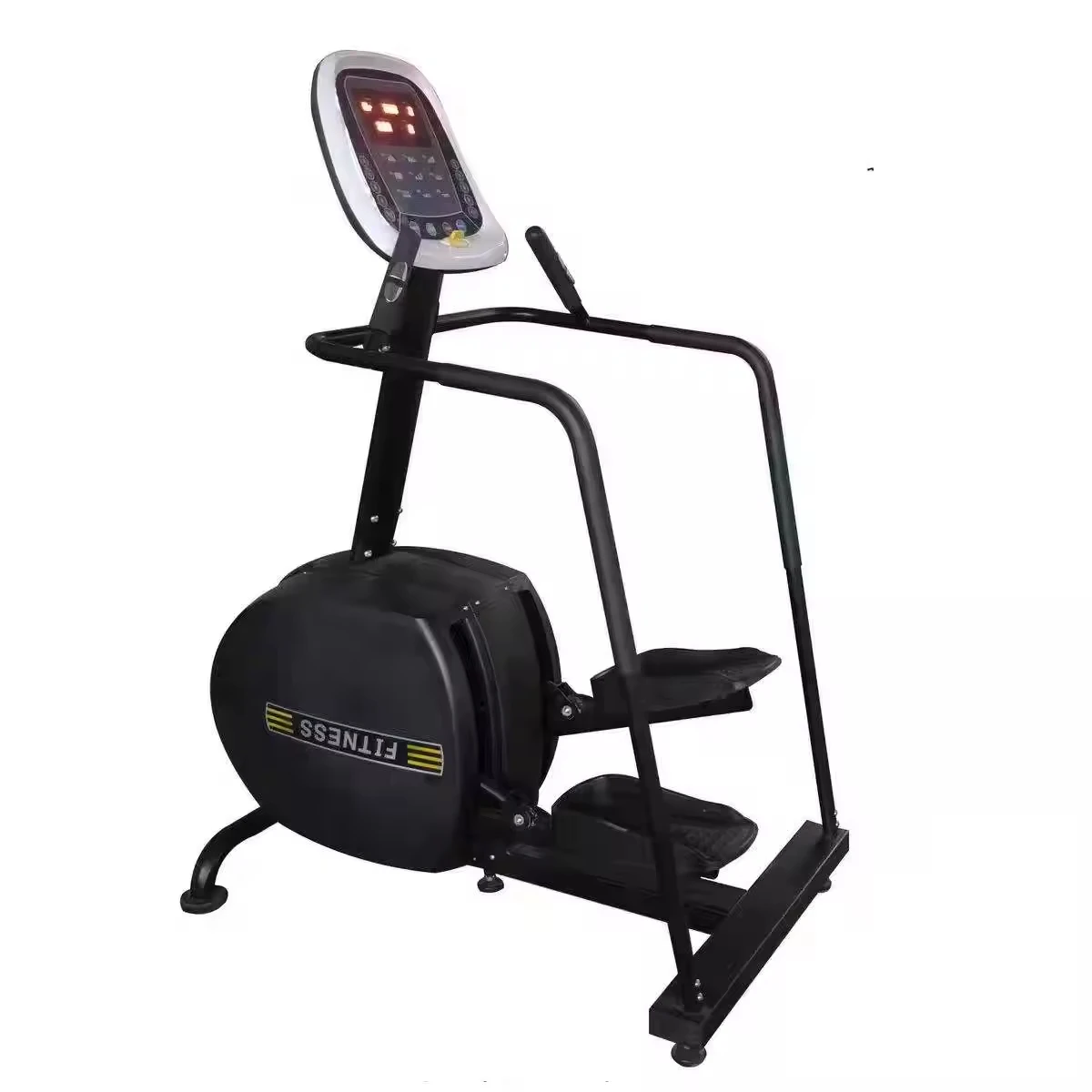 High Quality Premium Gym Fitness Equipment Steel Stepper Exercise Machine Wireless Heart Rate Test Calorie Function