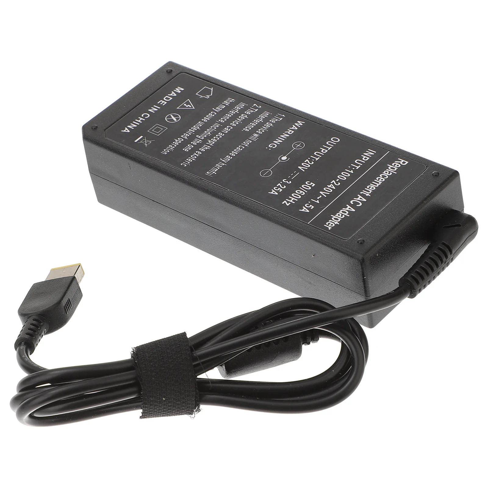 محول طاقة الكمبيوتر المحمول 65 وات 20 فولت 3.25 أمبير، منفذ متوافق مع الكمبيوتر، الشحن الزائد، التيار الزائد #1