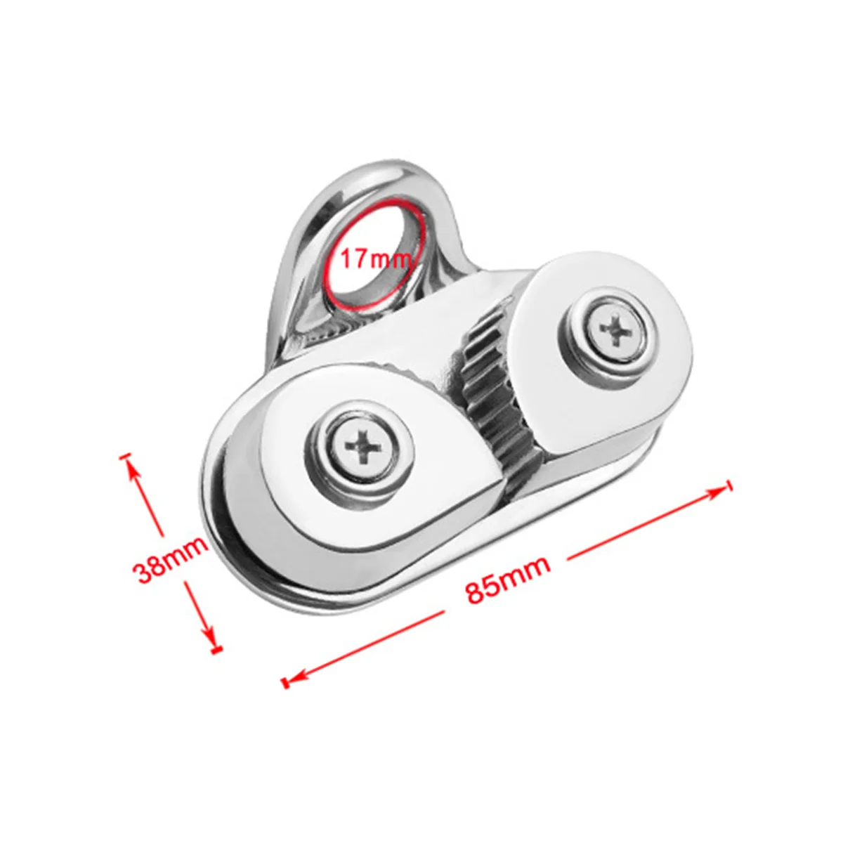 Stainless Steel Cam Cleat Boat Cam Cleats Fairlead Sailing Sailboat Canoe Dinghy