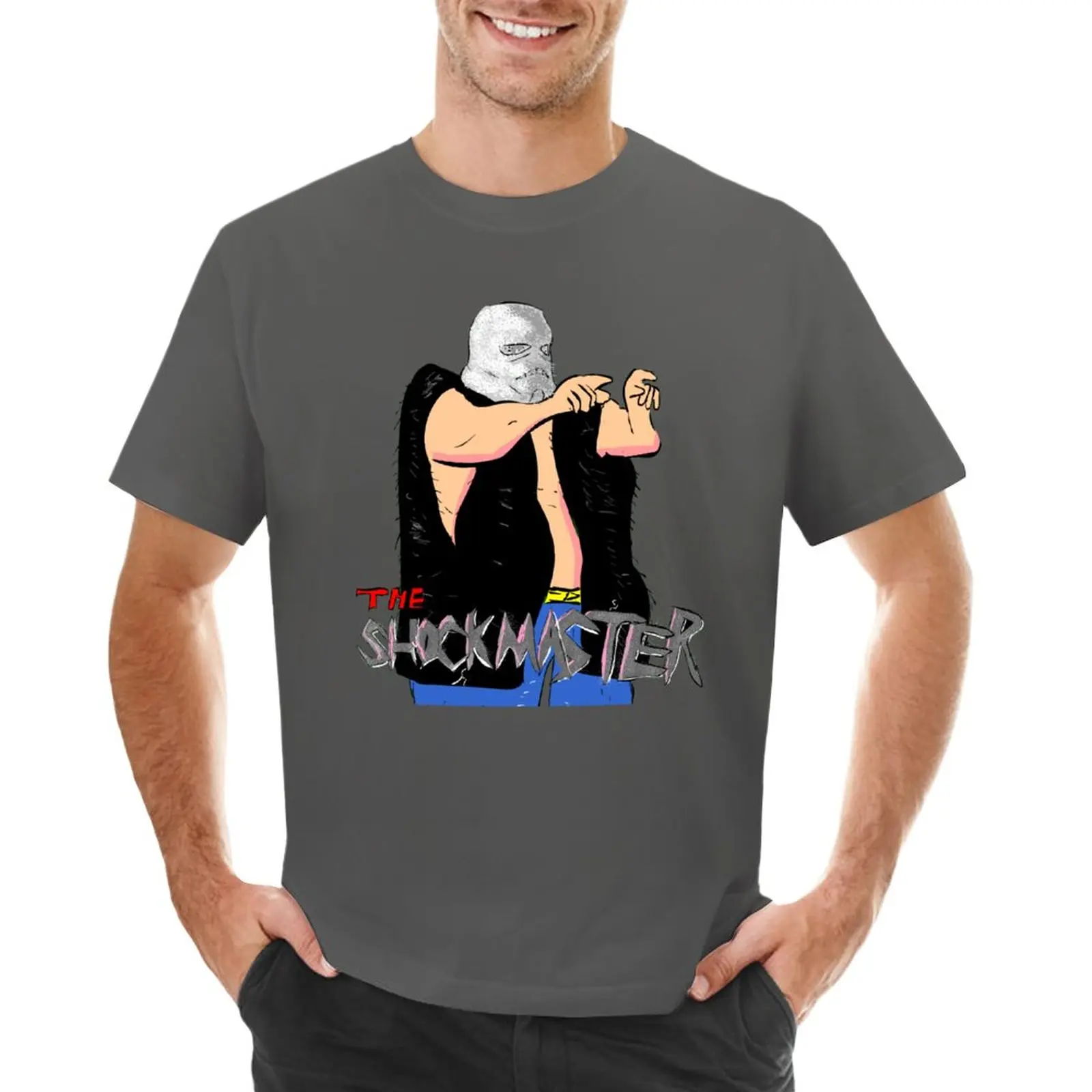 

The Shockmaster T-Shirt summer top funnys blacks customs tshirts for men