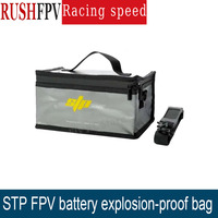 STP Fireproof Waterproof Explosion-Proof Portable Lipo Battery Safety Bag for FPV Racing Drones