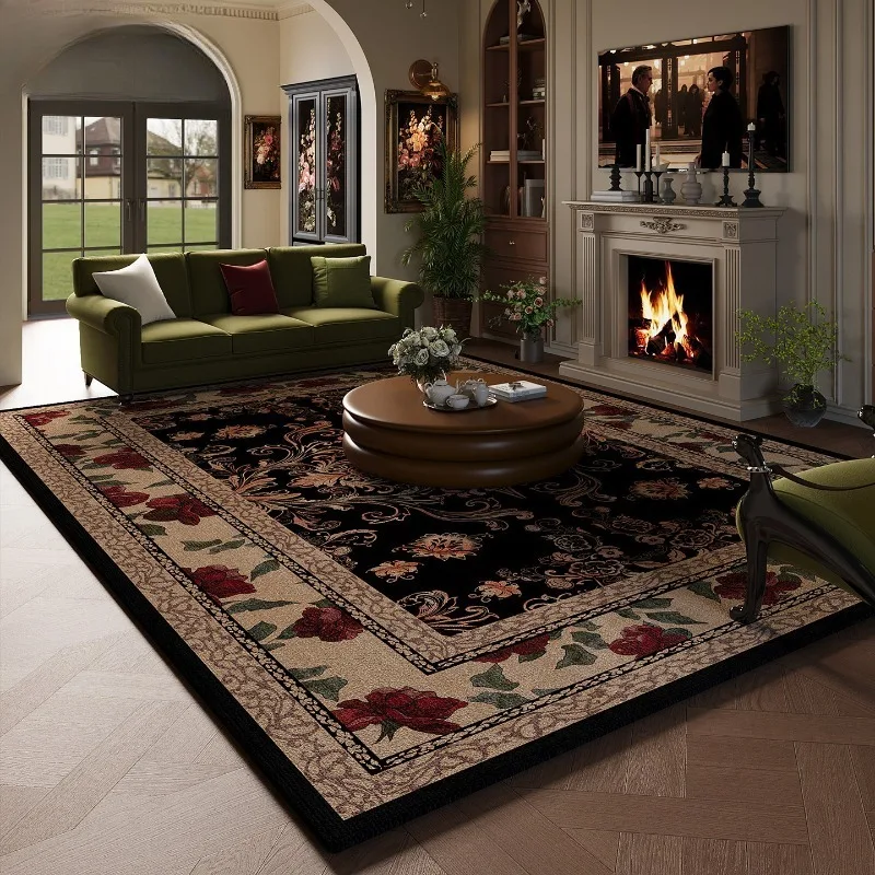 Living room carpet, vintage floor mat