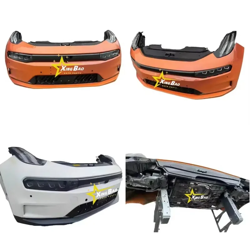 Original front bumper assembly with headlights for Lixiang ZEEKR 001 automotive high-quality car bumper