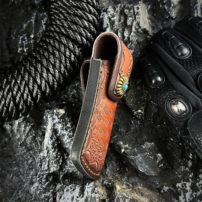 Outdoor Camping Knife Sheath and Case, A Portable, Compact and Multi-functional Emergency Knife Set, Suitable for Carrying DIY