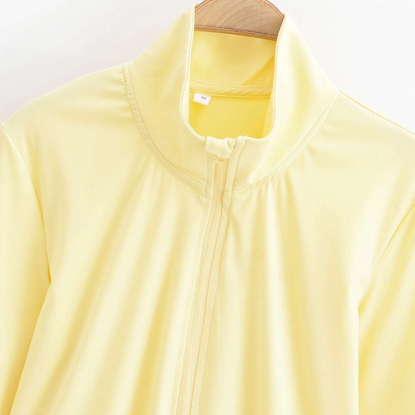 

Z Women's 2025 New Yoga Clothes Cycling Running Slow Running Pants ort Sve Long Sve Zipper Closure Faion Set