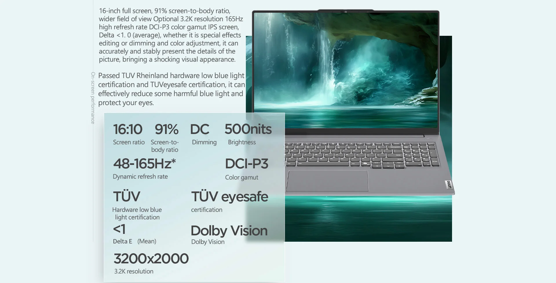 【إرسال الصين】لينوفو ثينك بوك 16+ 2025 U5/U7 /U9 32G+1TB 16 بوصة 2.5K 120 هرتز/3.2K 165 هرتز #6