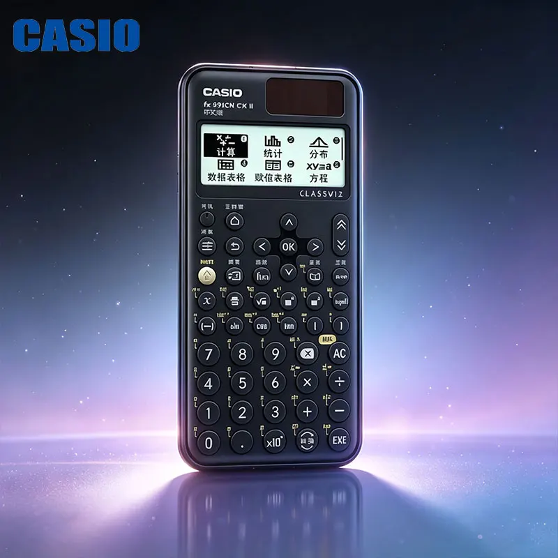 Casio FX-999CNCW/FX-991CN CW/MX-12B/DJ-120D Low Noise mute Button Scientific Computing Precision Calculation Commercial Test and