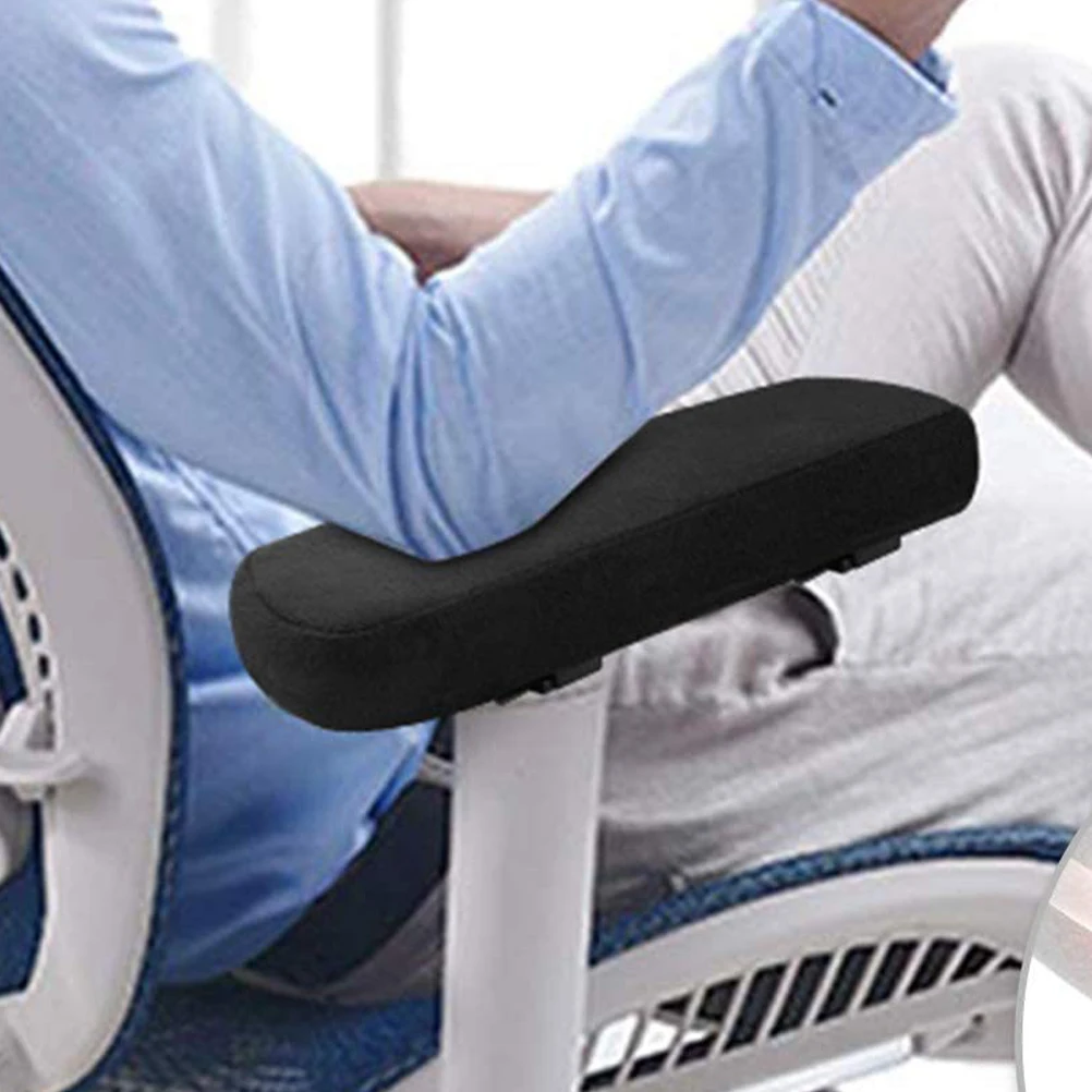 

2 Pcs Armrest Pads Thick Cushions Office Home Elbow Elbow Cushions Support Non Slip Washable Gaming Car Wheelchair