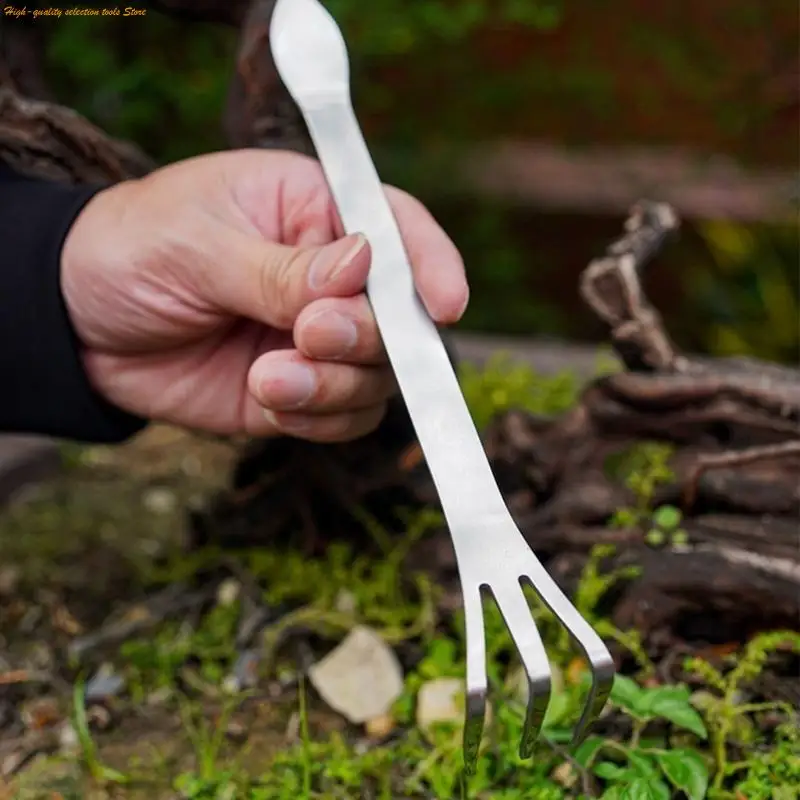 

203F 1/2Pcs Bonsai Rakes Loosen Soil Garden Tool for Plant Care and Soil Maintenance