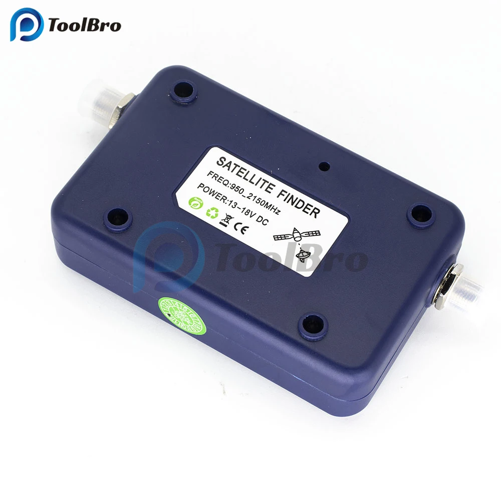 Imagem -05 - Led Digital Satellite Finder Receptor Satlink Satfinder Sinal Receptor Satfinder Medidor com Bússola Buzzer Luz Sf-95dr