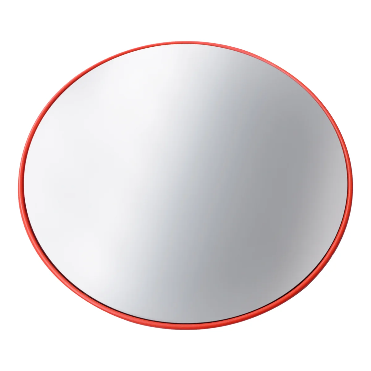 30Cm Wide Angle Security Road Mirror Curved for Indoor Burglar Outdoor Safurance Roadway Safety Traffic Signal Convex Mirror(Ora