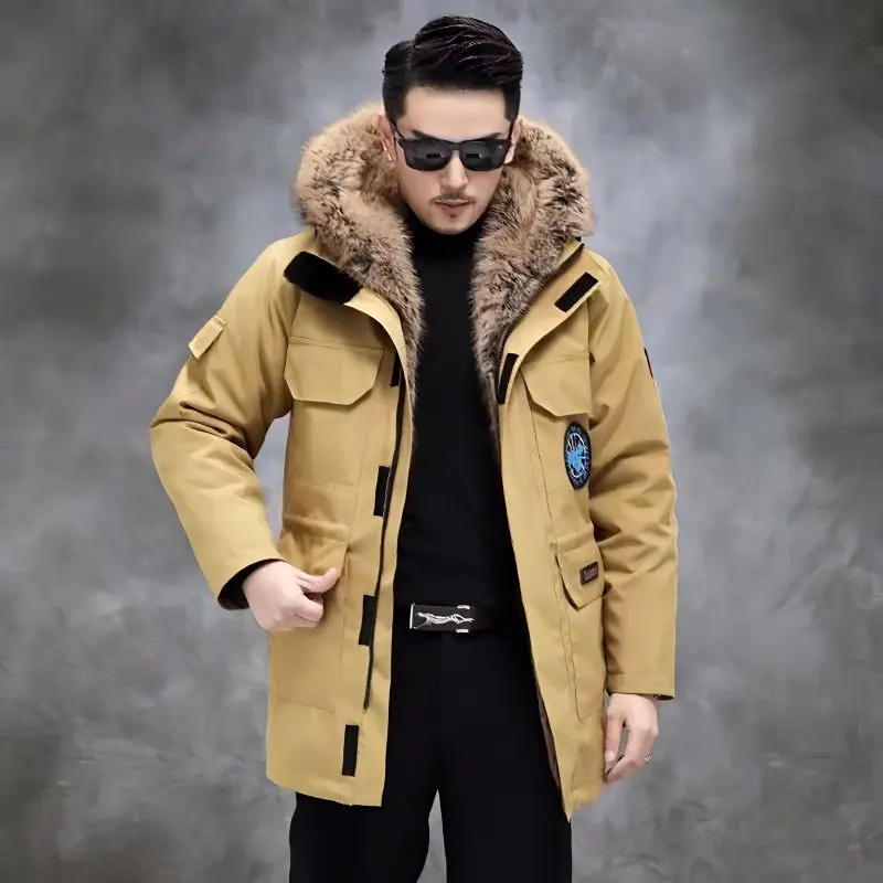 Pai Overcome Winter Overcoat Two New Can Open The Inner Extra Outwear Thick Coat Male Autumnn Winter Jacket Imitation Fur Parkas