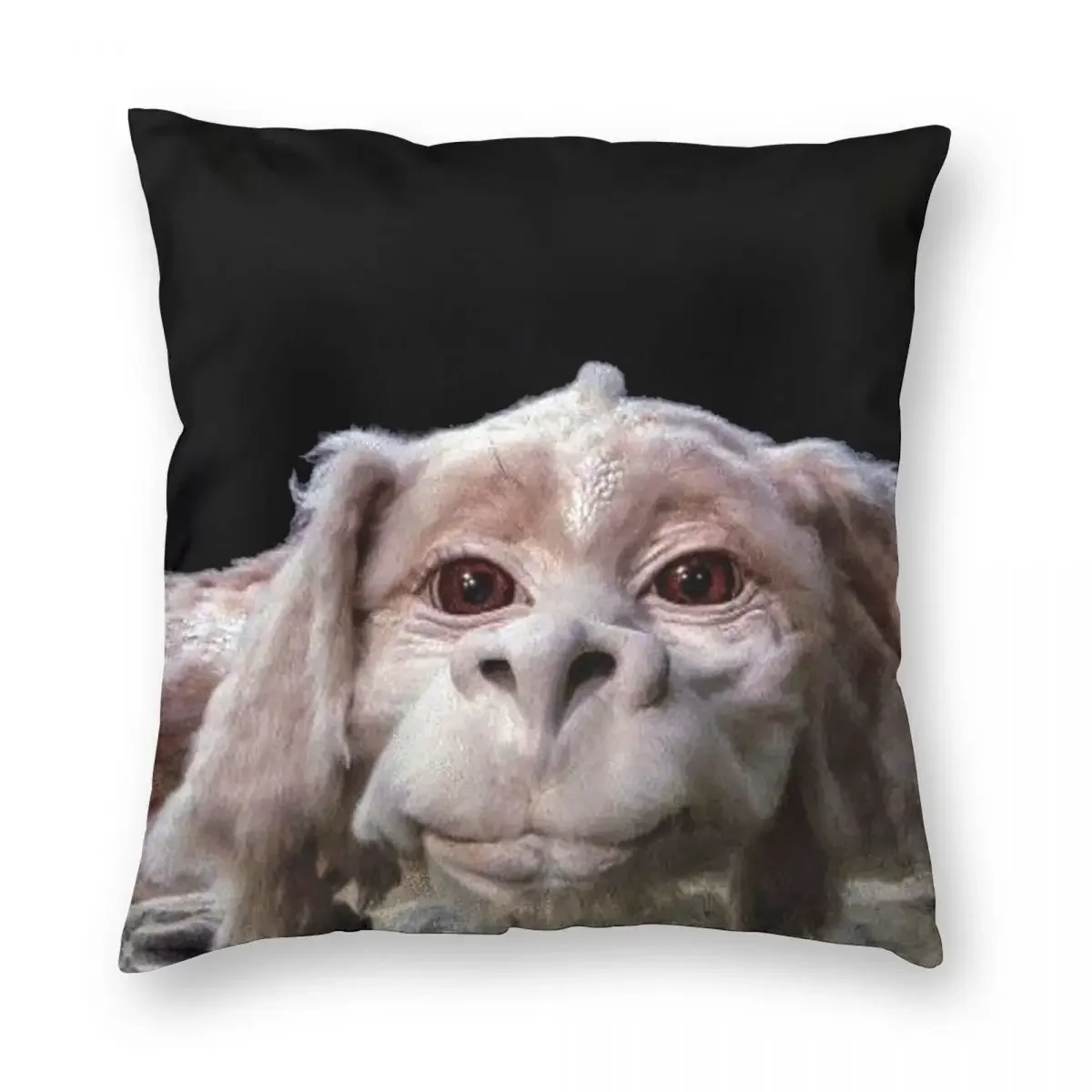 The Luck Dragon The Neverending Story Square Pillowcase Polyester Linen Pattern Zip Decor Sofa Cushion Cover