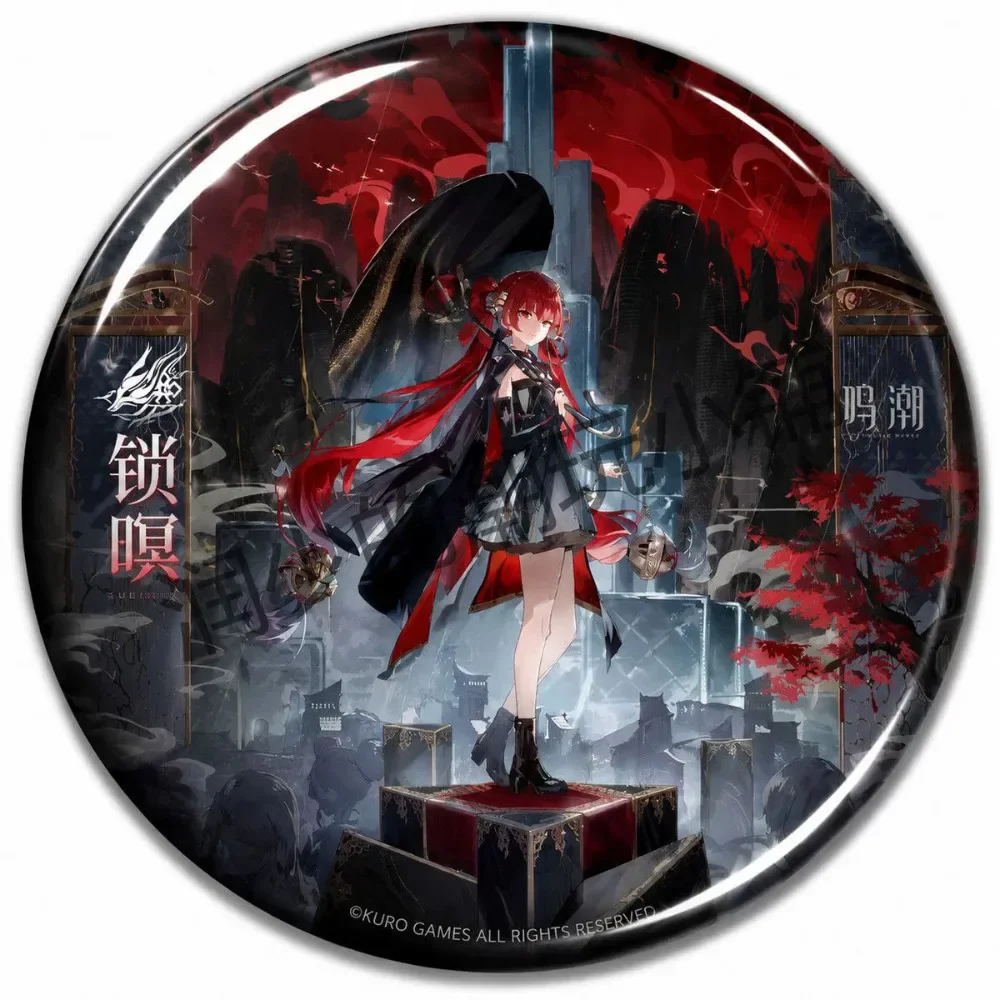Wuthering Waves Game Acrylic Standee Model Plaque Cosplay Figure Badge Figure Suoming Standing Sign Desktop Decoration Keychain