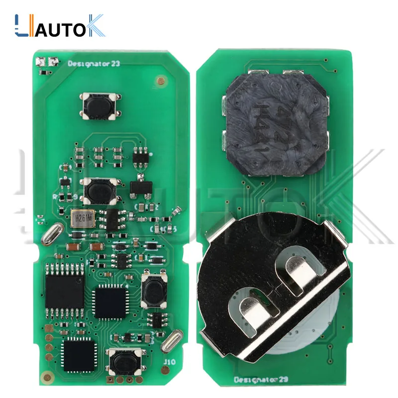 Smart Remote Car Key For Toyota Land Cruiser Prado LC200 2009-2013 B53EA B77EA ASK 433MHZ 4D Chip A433 Auto Remote Key 2 Buttons