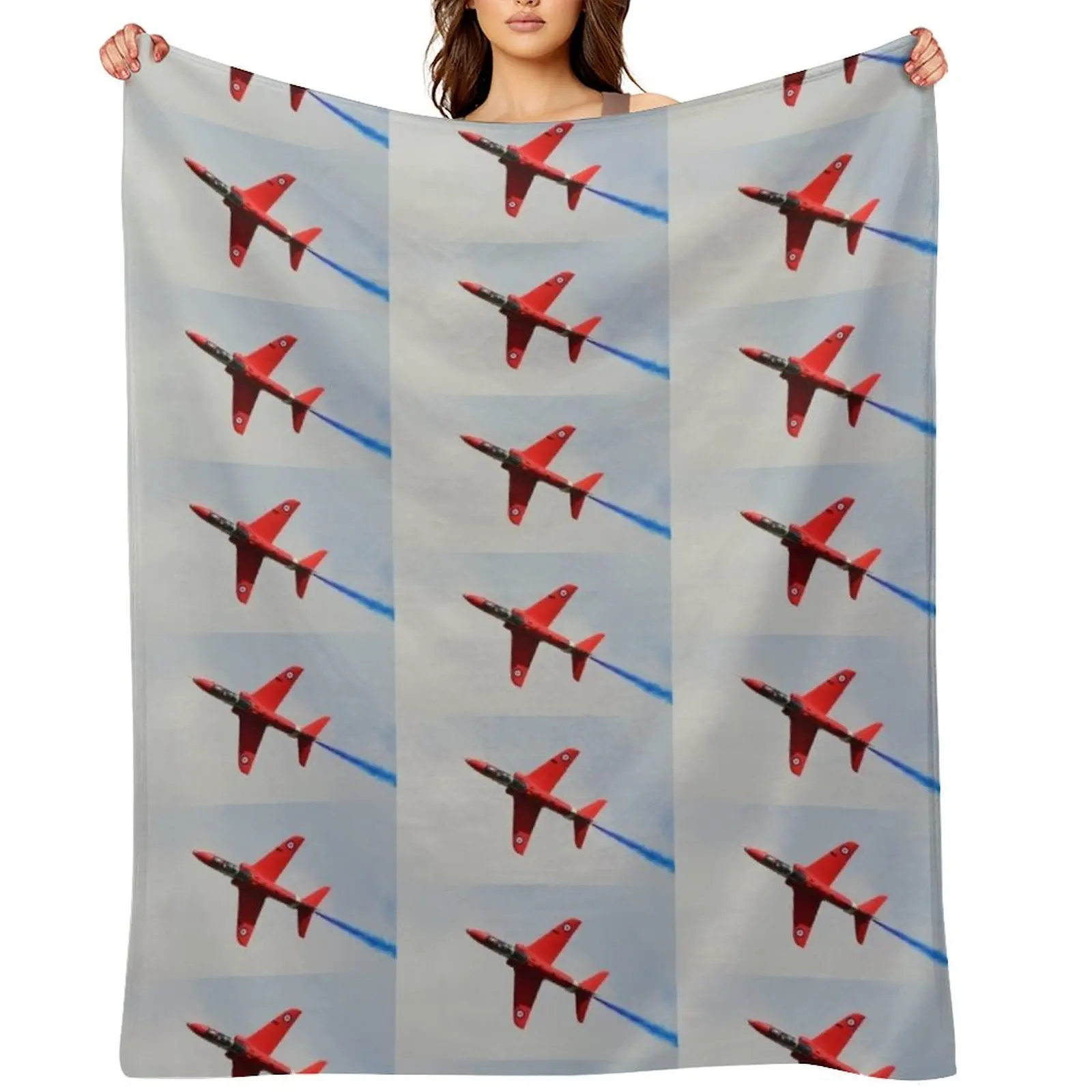 

Red Arrows Hawk Throw Blanket Hairys Summer Sofa Quilt Decorative Beds Blankets