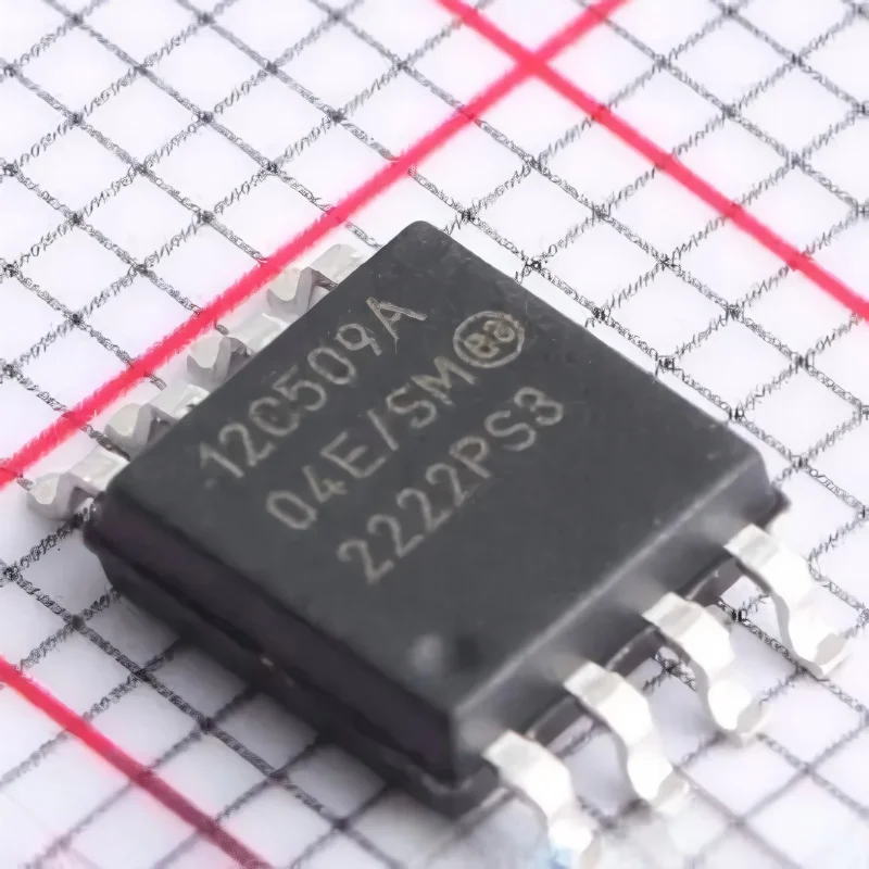 2PCS PIC12C509A-04E/SM SOP8 PIC12C509A PIC12C509A-04E DIP PIC12C509A-04/P Semiconductor Chip Easy to Install For PCB Design