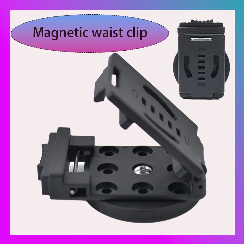 Magnet Belt Clamp Tool Holster Portable Non-slip Strong Magnetic Tool Screw Hardware Accessories Adjustable Rubber Wrap Magnets