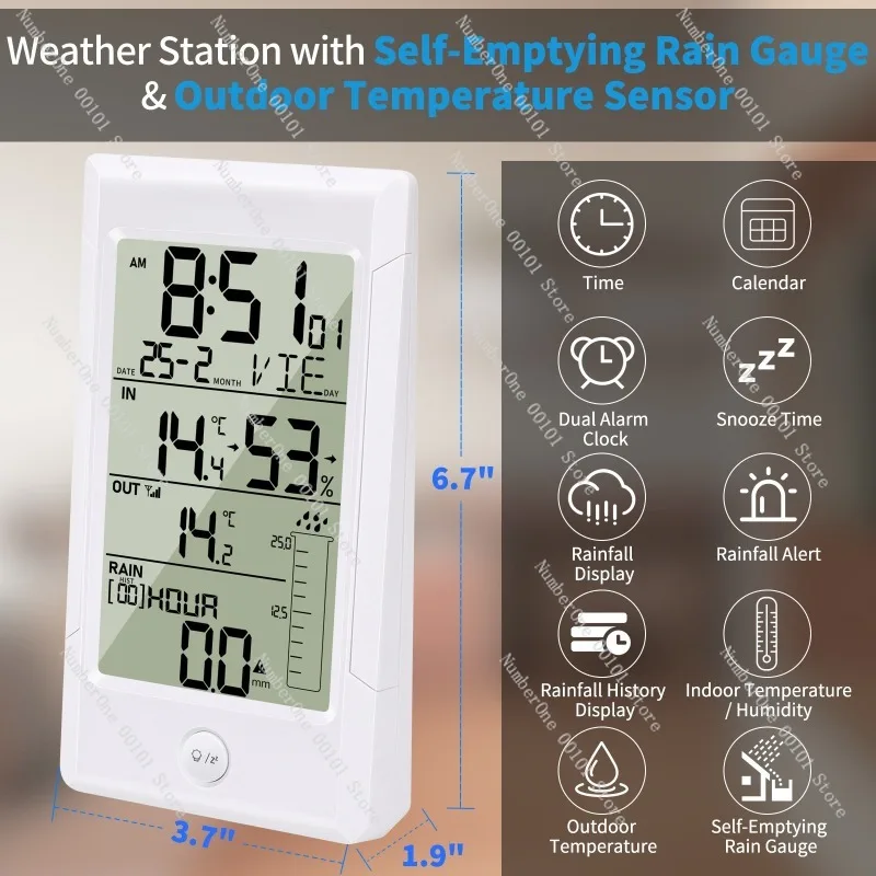 wireless-weather-station-with-rain-gauge-indoor-outdoor-temperature-humidity-monitor-digital-clock-alarm-for-home