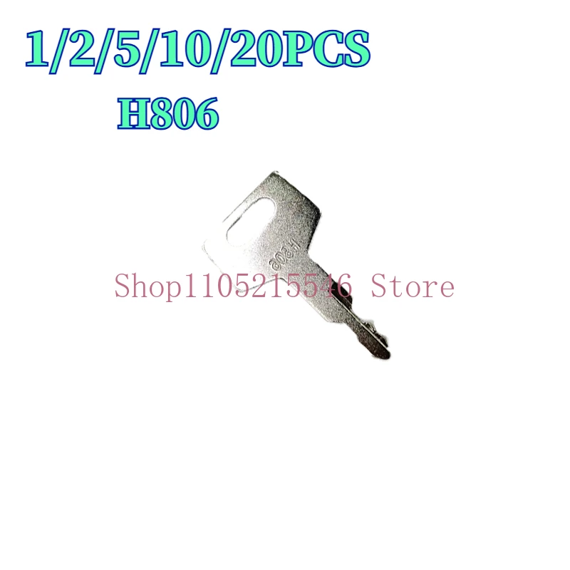 Takeuchi Excavator Track Loader BU1698X2 Open Door Lock Key for 1/2/5/10/20PCS H806 Key