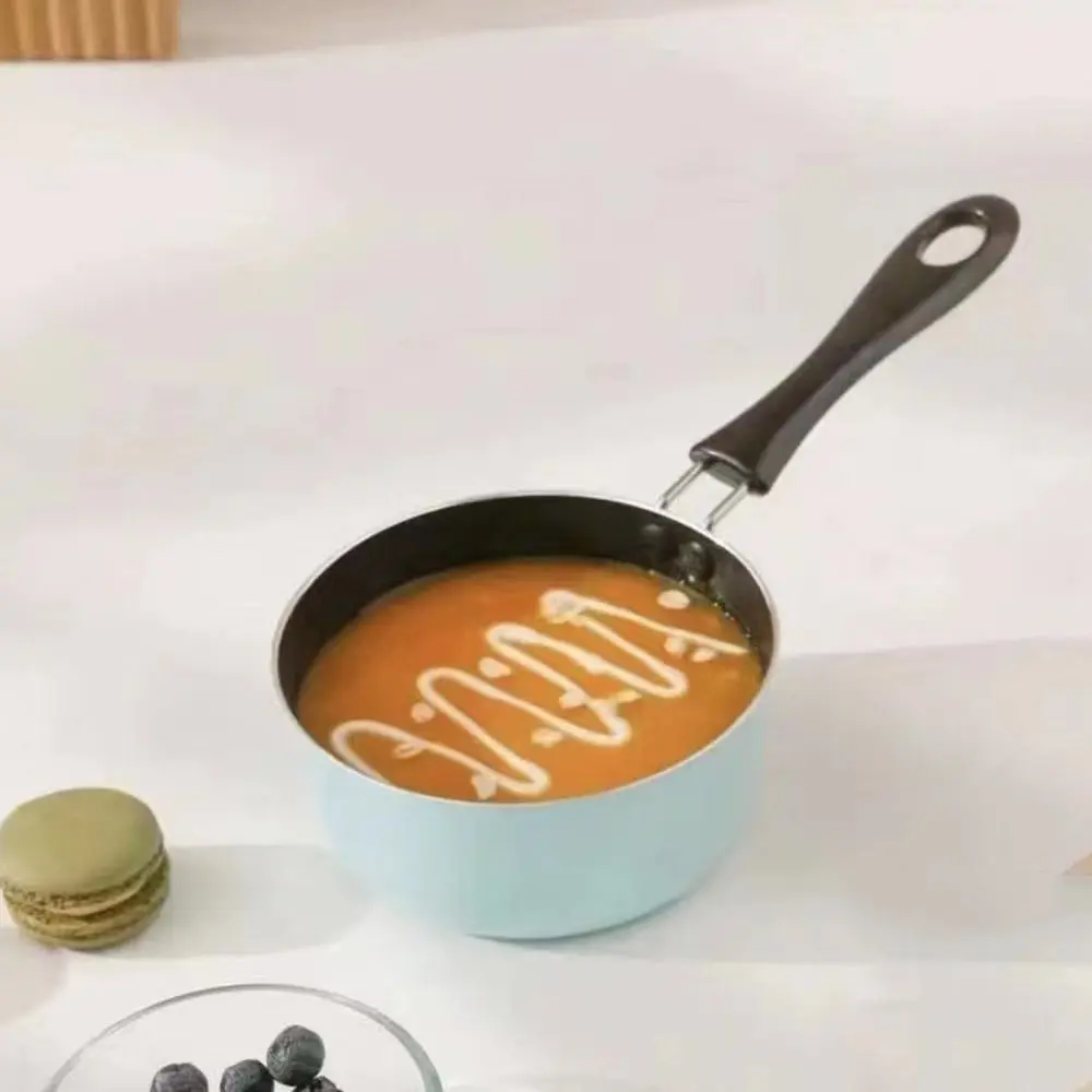Universal Non Stick Milk Pan Small Capacity Mini Saucepan Deepened Frying Pan Induction