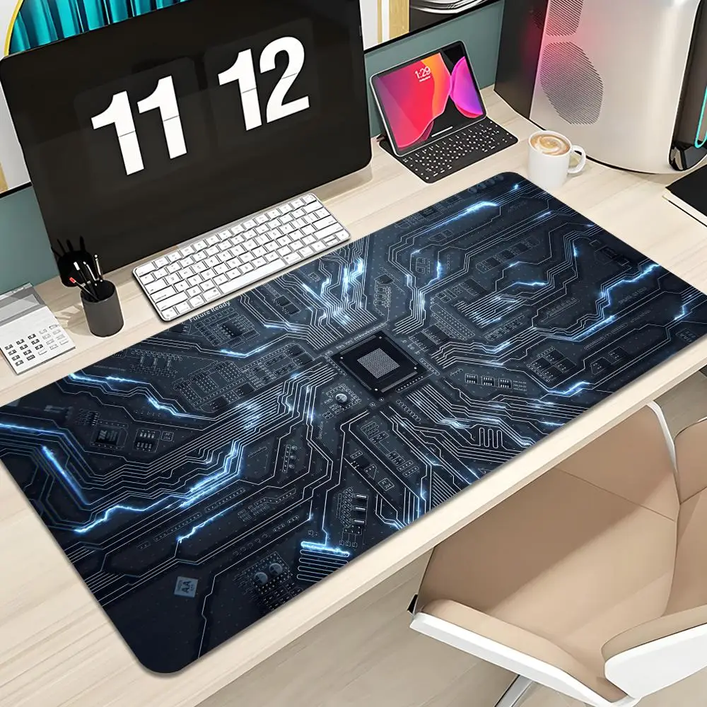 

Inside Motherboard Circuit Board Mouse Pad Keyboard Mousepad large 1200X600 mm Desk Mat PC Gamer Office Carpet Home Table pad