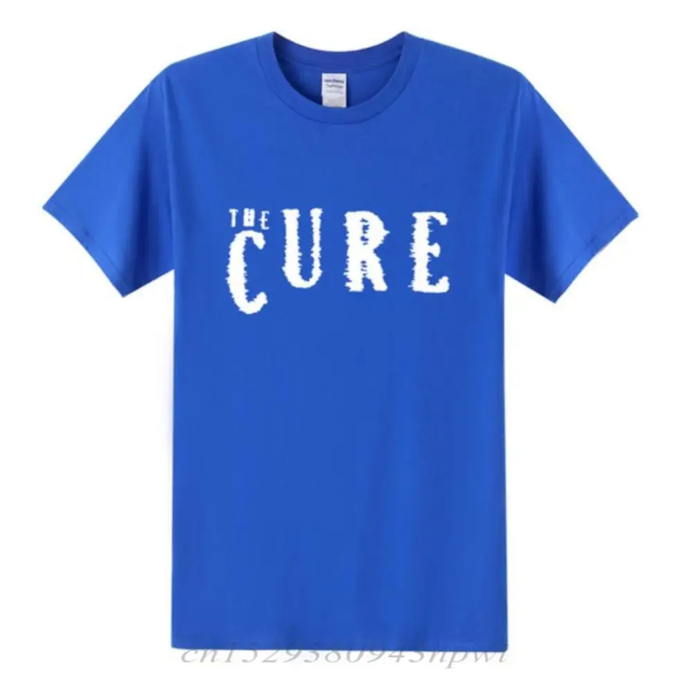 The Cure T Shirt Men HipHop Fashion T-shirt Men Short Sleeve O Neck Cotton Punk Classic Tops Tee Free Shipping