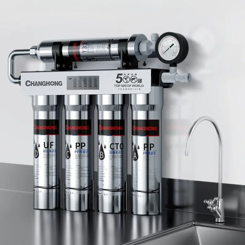 

Бытовой очиститель воды из нержавеющей стали для прямого питья, кухонный фильтр для водопроводной воды (оригинальный продукт)