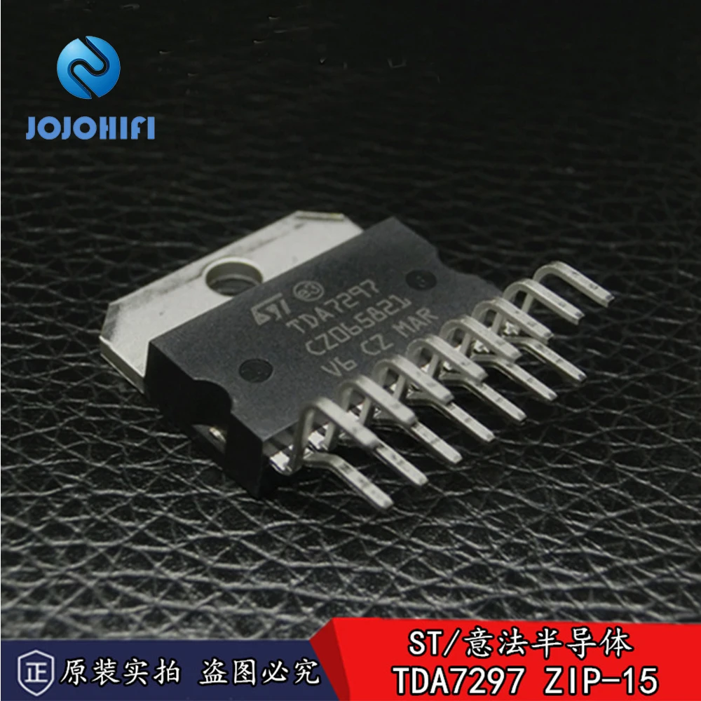 1pcs—10pcs New Original ST TDA7297 6.5-18V 15W*2 ZIP-15 15 Pins AB 2 Channels Audio Power Amplifier