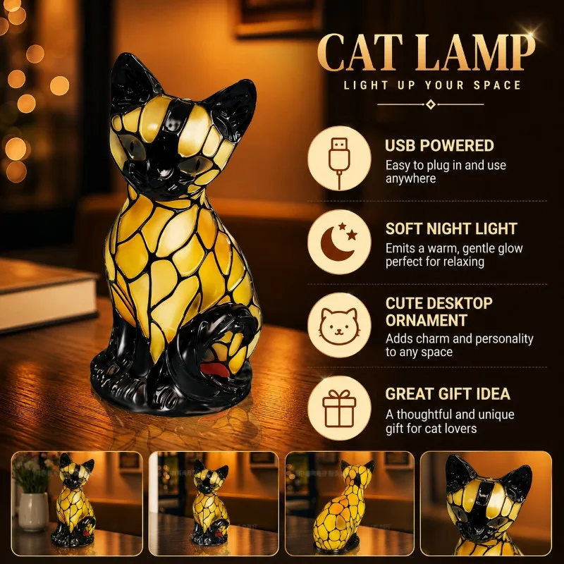 resin-animal-ornaments-led-night-light-accessories-cat-and-dog-desktop-art-decoration-new-gift-giving-small-gifts