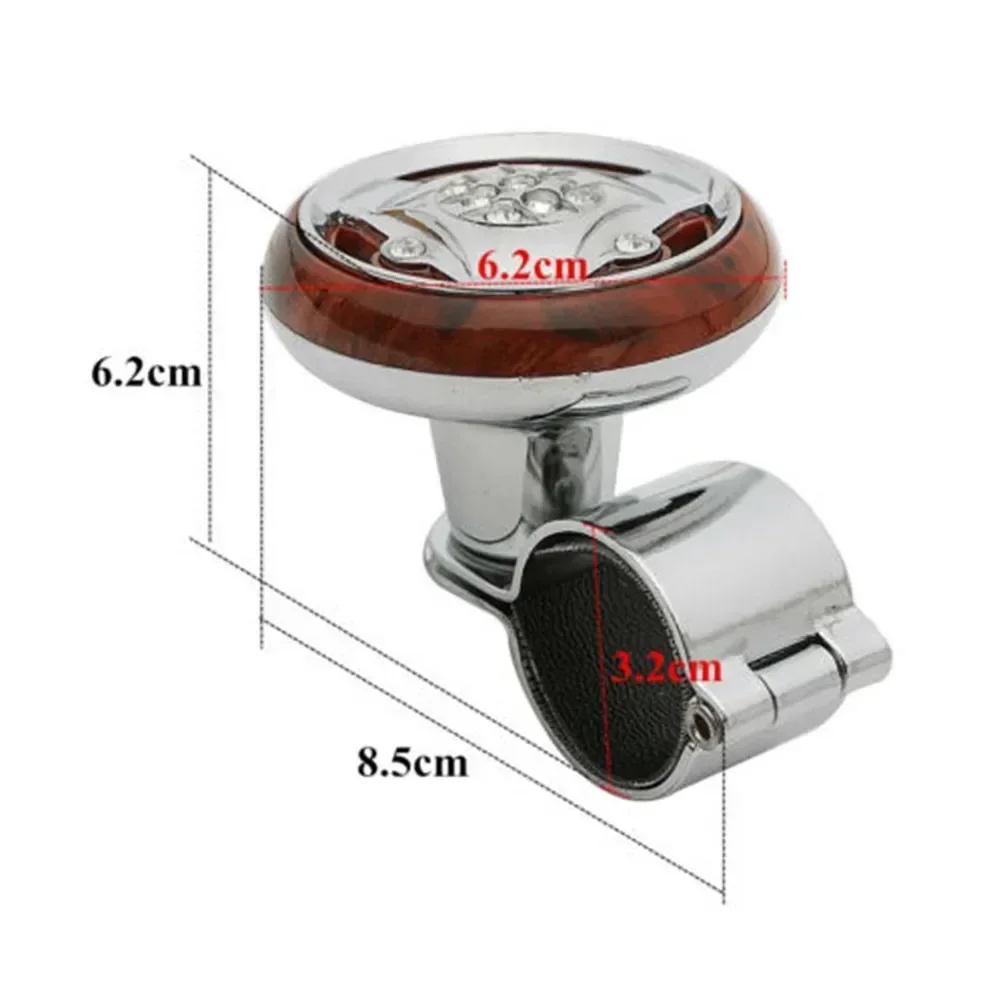 Car Steering Wheel Knob Ball Car Truck Steering Wheel Aid Power Handle Assister Spinner Knob Ball Universal NEW