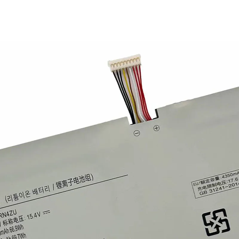 AA-PBRN4ZU Laptop Battery 4350mAh for Samsung Galaxy Book Flex NP930QCG NP950QCG NP930XCJ NP950XCJ Notebook Replacement Battery