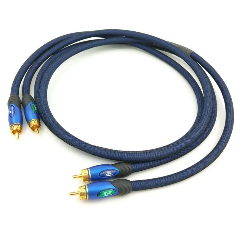 Original Fever United States Imported Monster Signal Line Original Copper Gold RCA Audio Line 1.2 Meters