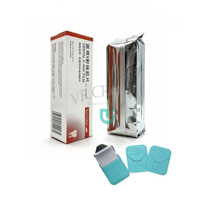 YES STAR Dental X Ray Film Yes Star Injectable X-Ray Films Kit Intraoral X-ray Film for Dental Imaging