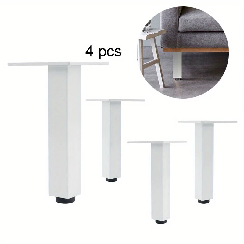 

4pcs DIY Replacement Feet Furniture Legs Mounted Style Furniture Coffee Table Feet Metal Furniture Leg for Sofa Cabinet Side